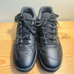 New Balance 550 Men's Size 11.5 US Low Triple Black Athletic Sneakers Shoes